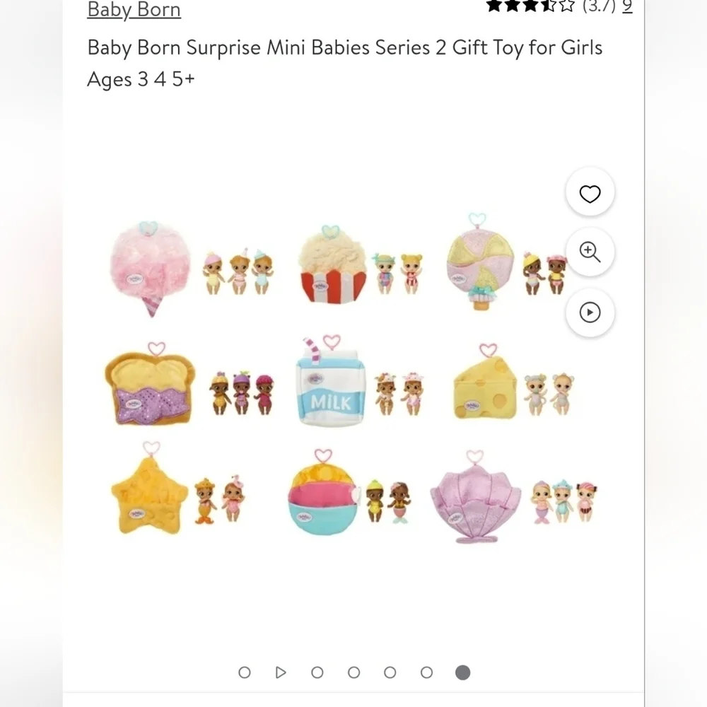 Baby Born Surprise mini babies playset bundle